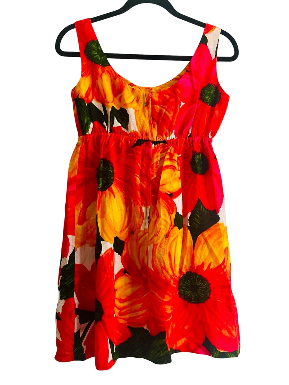 Pomare Tahiti Size Small Mini Floral Sundress - Picture 2 of 5